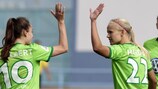 Wolfsburg team-mates Tessa Wullaert and Pernille Harder could go head to head