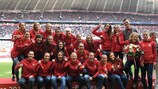 Die Bayern feierten letzte Saison ihre zweite Meisterschaft