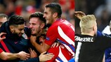 A festa de Atlético e Leicester nos oitavos-de-final
