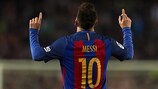 Lionel Messi scored twice as Barcelona defeated Valencia