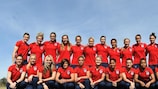 The England squad for this summer's tournament in the Netherlands