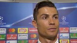 Cristiano Ronaldo ai microfoni di UEFA.com