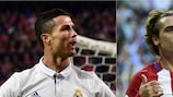 Cristiano Ronaldo - Griezmann: las estrellas del derbi europeo