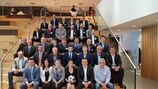 UEFA Integrity Officers from 26 national associations came to Zeist