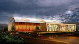 Проект нового футбольного центра в Астане