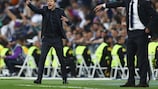 Diego Simeone e Zinédine Zidane defrontam-se novamente na segunda mão das meias-finais
