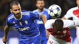 Monaco must overturn a 2-0 deficit at Juventus