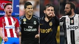 Real Madrid, Mónaco e Atlético vitoriosos; Higuaín salva Juventus
