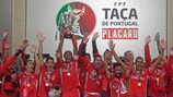 O Benfica voltou a erguer a Taça de Portugal, três anos após a última conquista no Jamor