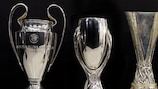 Главные трофеи европейского клубного футбола
