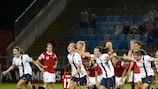 Norway celebrate their 2013 shoot-out win