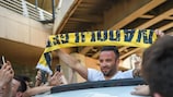 Accueil bouillant pour Mathieu Valbuena à Fenerbahçe