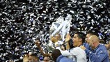 O Real Madrid vai tentar erguer o troféu pela terceira temporada consecutiva