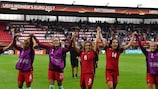 Portugal festeja o triunfo sobre a Escócia na segunda jornada