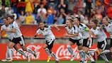 Spot-on Austria edge out Spain to reach semis