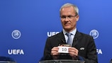 Giorgio Marchetti, Secretario General de la UEFA, ha dirigido el sorteo