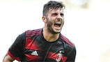 Patrick Cutrone in action for AC Milan