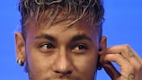 Neymar a répondu à la presse à Paris