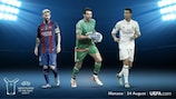 Buffon, Messi e Ronaldo formam o trio de candidatos a Jogador do Ano