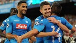 Dries Mertens et Jorginho ont marqué les buts du Napoli à l'aller