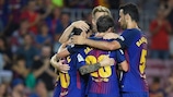 Barcelona are making a 21st group appearance