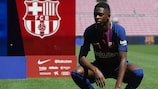 Irá Ousmane Dembélé figurar na equipa do Barcelona para a fase de grupos?