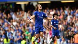 Chelsea's David Luiz celebrates