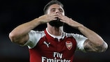 Olivier Giroud will look to light up the UEFA Europa League this autumn