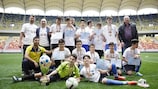 Promoting football among Romanian youngsters