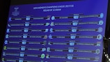 The draw in full
