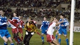 Свой первый матч в Лиге чемпионов УЕФА "Спартак" сыграл в синей форме