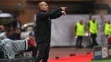 L'entraîneur de Monaco Leonardo Jardim lors du revers contre Porto à la deuxième journée