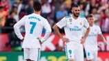 Karim Benzema e Cristiano Ronaldo non nascondono la loro delusione dopo la sconfitta del Real Madrid sul campo del Girona