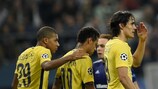 Edinson Cavani, Neymar et Kylian Mbappé, le trio de la meilleure attaque de l'UEFA Champions League