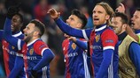 Basel enjoy their matchday five defeat of Manchester United
