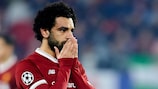 Liverpools Mohamed Salah trifft auf Spartak Moskva