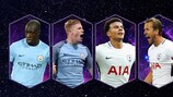 Chi votate tra i calciatori di City e Spurs candidati alla Squadra dell'Anno 2017?