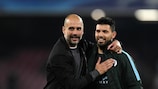 Le Manchester City de Pep Guardiola et Sergio Agüero a réalisé l'exploit de s'imposer à Naples