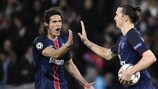 Paris: Edinson Cavani und Zlatan Ibrahimović
