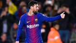 Lionel Messi markierte im Pokal einen Doppelpack