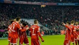 Bayern mit Mühe, Real mit Kantersieg