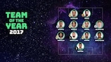 Bekanntgabe des UEFA.com-Teams des Jahres 2017