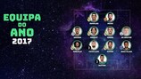 A Equipa do Ano de 2017 dos adeptos do UEFA.com