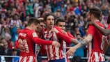 El Atlético viene de ganar en la Liga al Athletic Club