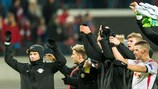 Leipzig celebrate reaching the round of 16