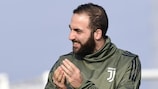 Gonzalo Higuaín looks set to be leading the line for Juventus
