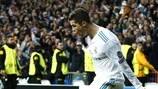 Cristiano Ronaldo célèbre son 101e but avec le Real en UEFA Champions League