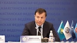 Adilbek Jaxybekov, presidente de la Federación Kazaja de Fútbol