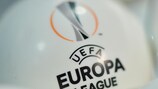 As bolas do sorteio da UEFA Europa League