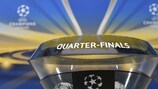 Champions League quarter-final draw: all you need to know